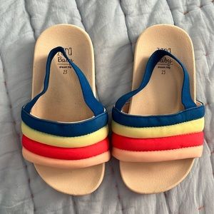 Zara baby “dream big” collection puffy sling back sanda; size 23 or 2